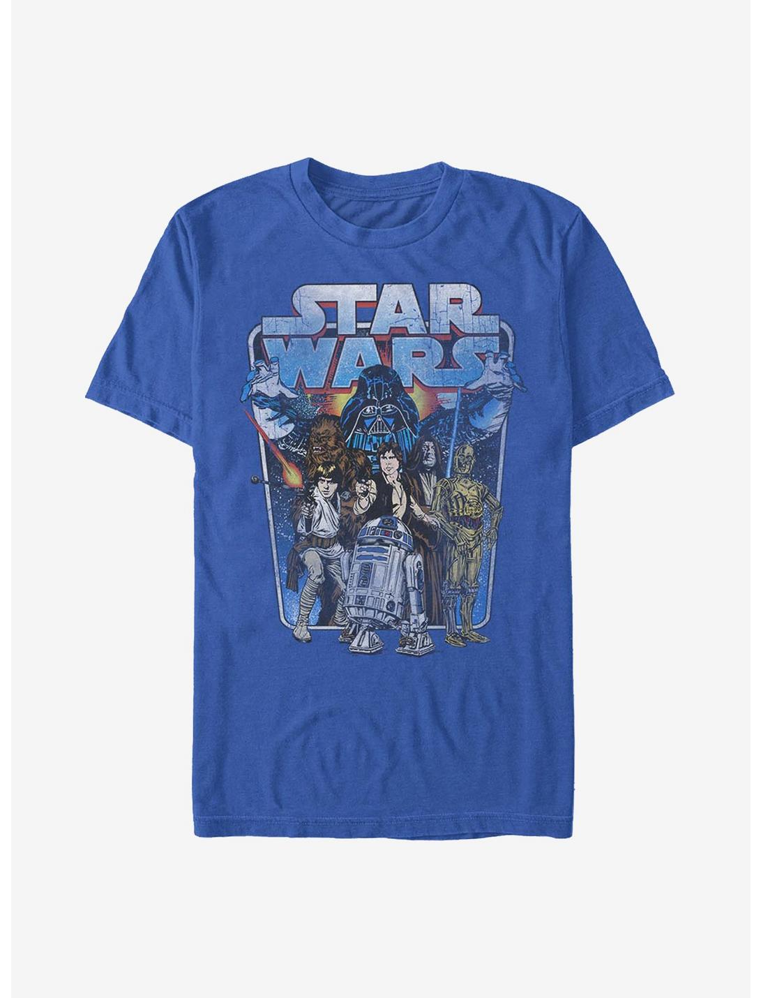 Star Wars Classic Battle T-Shirt, ROYAL, hi-res