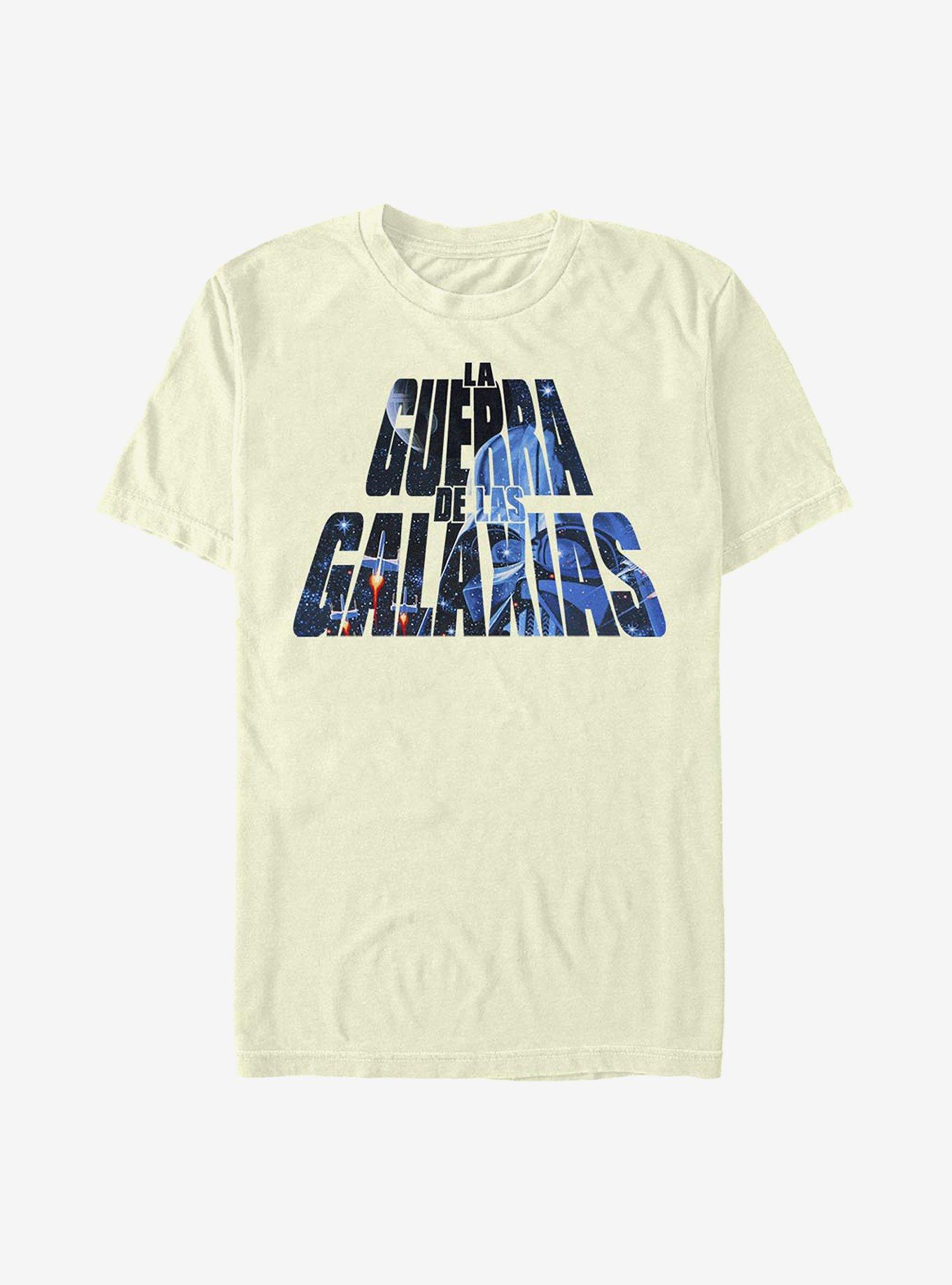 Star Wars De Las Galaxias T-Shirt, NATURAL, hi-res