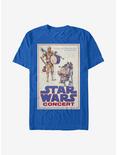 Star Wars Droid Concert T-Shirt, ROYAL, hi-res