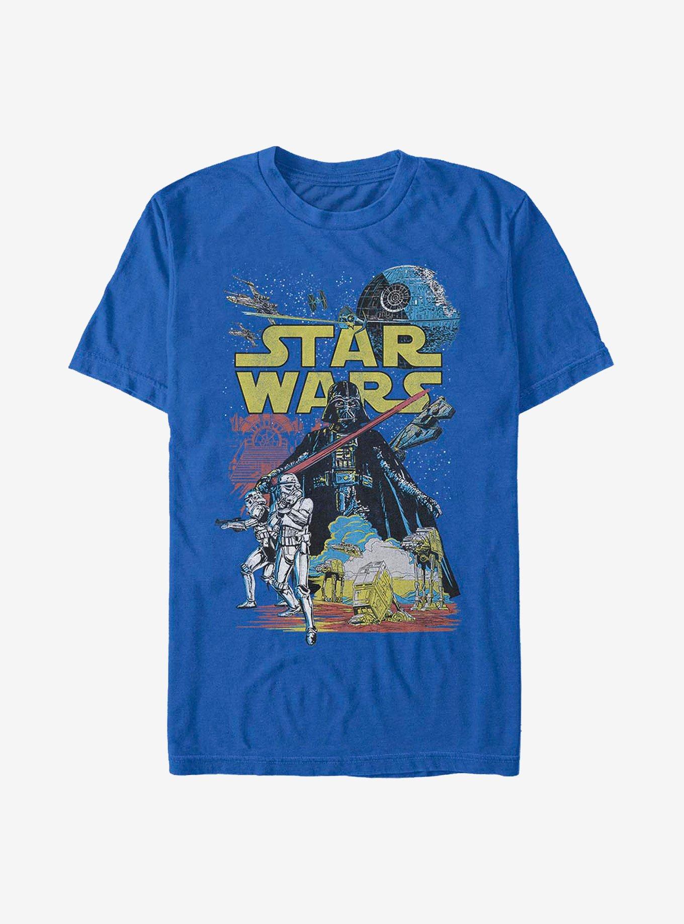 Star Wars Rebel Classic T-Shirt, ROYAL, hi-res