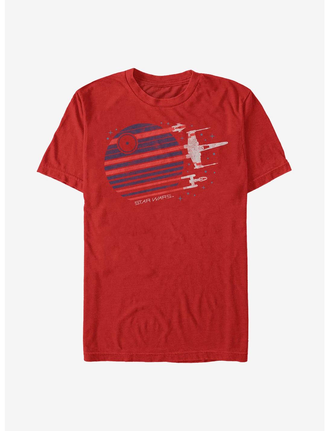 Star Wars Rebel Flyby T-Shirt, RED, hi-res