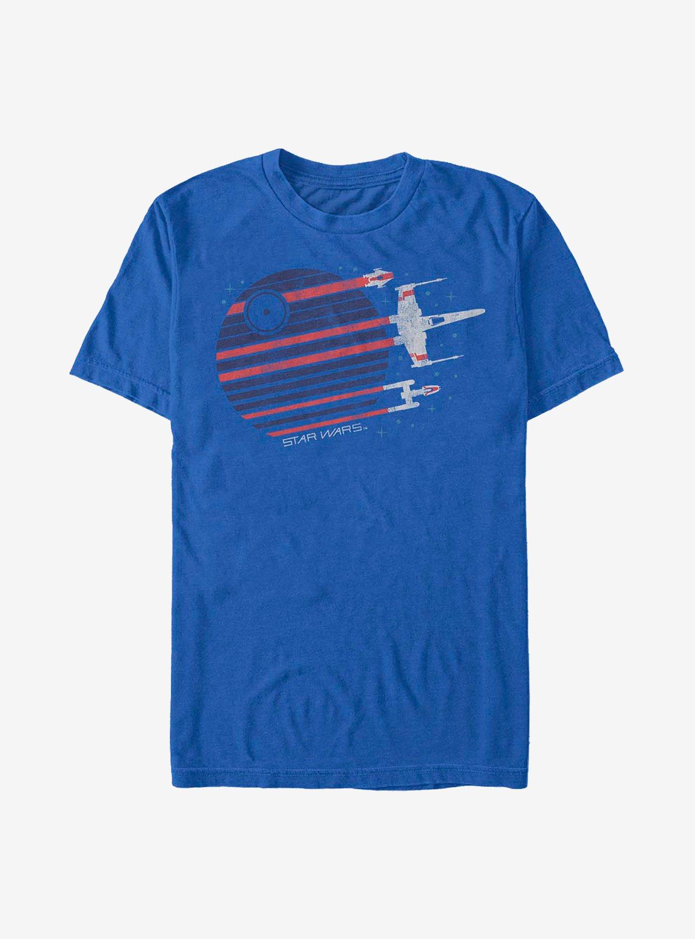 Star Wars Rebel Flyby T-Shirt, ROYAL, hi-res