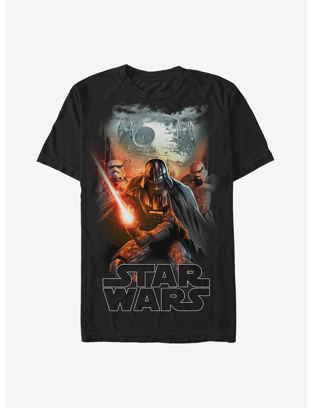 Star Wars Seek And Destroy T-Shirt, BLACK, hi-res