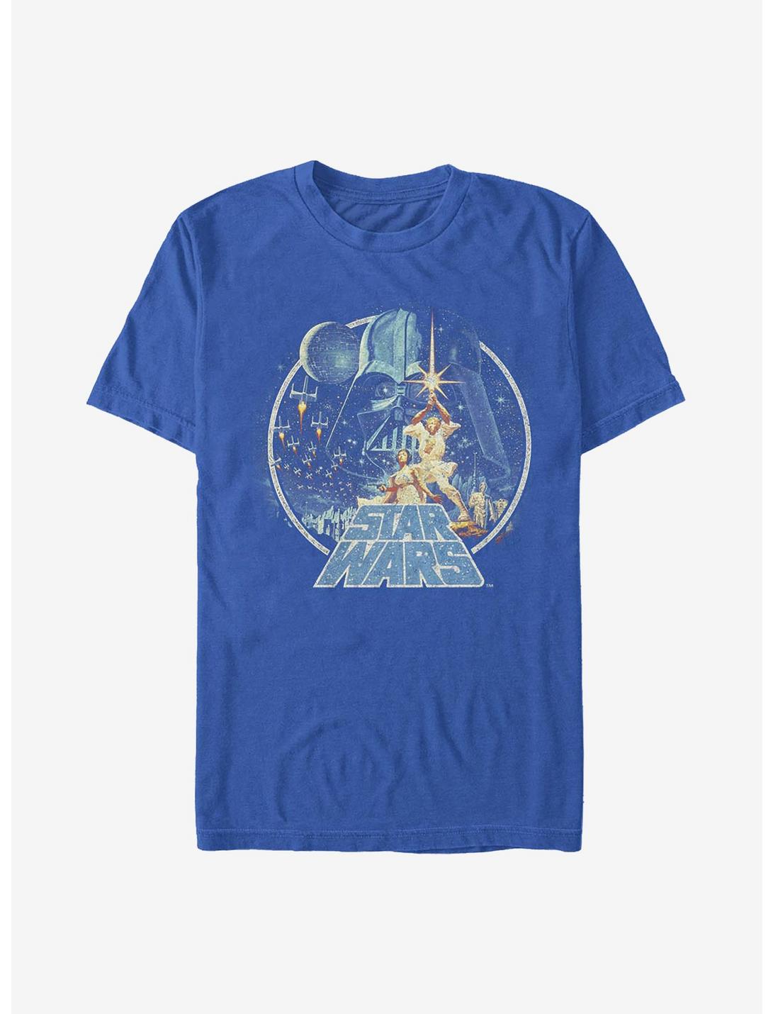 Star Wars Vintage Victory T-Shirt, ROYAL, hi-res