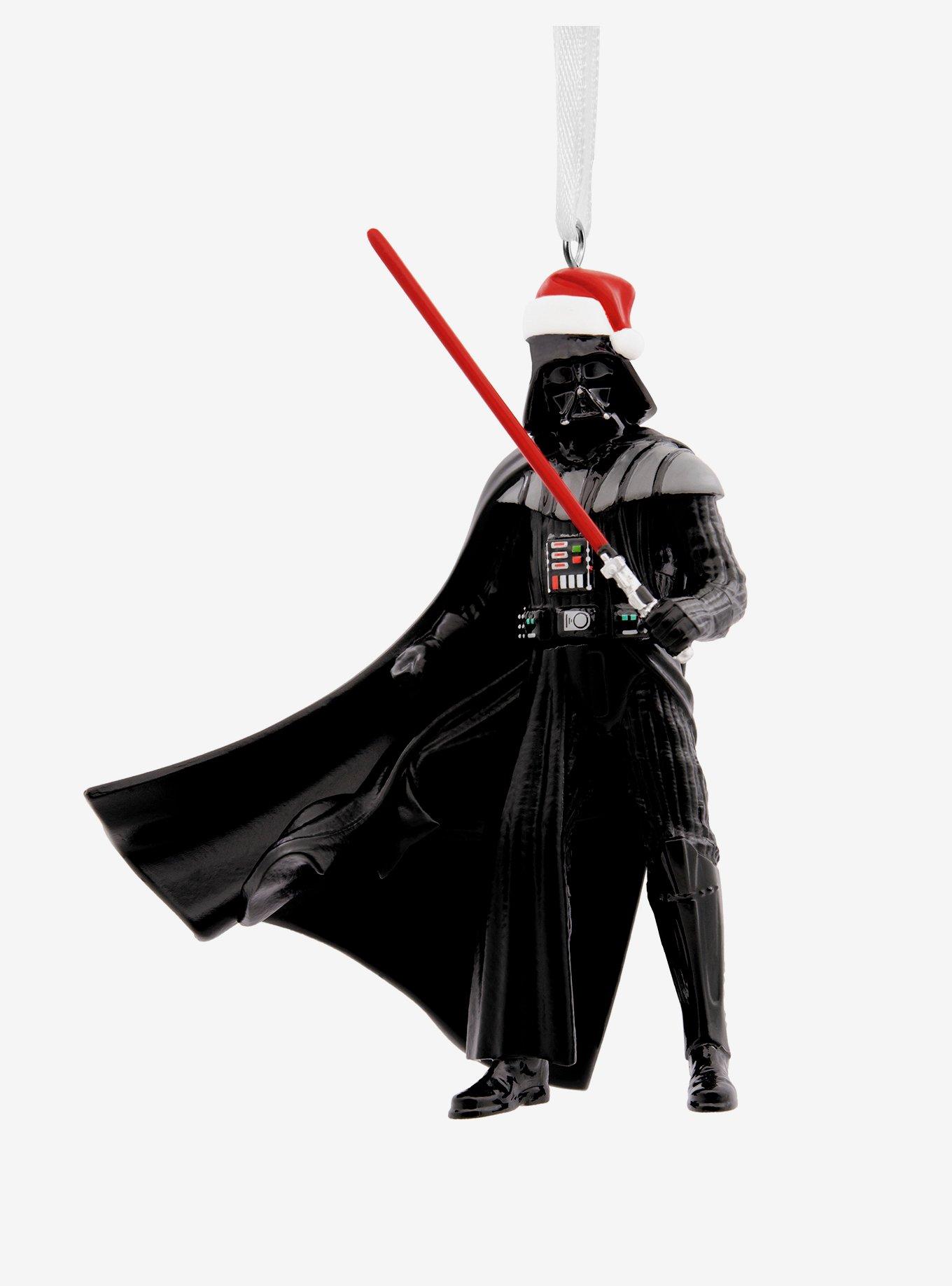 Hallmark Ornaments Star Wars Darth Vader Santa Ornament, , hi-res