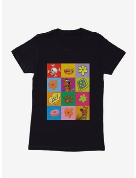 Scooby-Doo Flower Icons Womens Womens T-Shirt, , hi-res