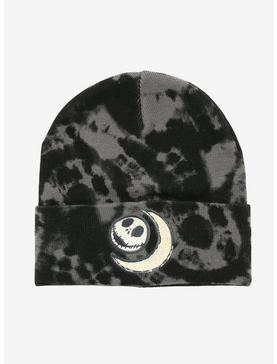 Disney The Nightmare Before Christmas Jack Skellington Crescent Moon Tie-Dye Cuff Beanie - BoxLunch Exclusive, , hi-res