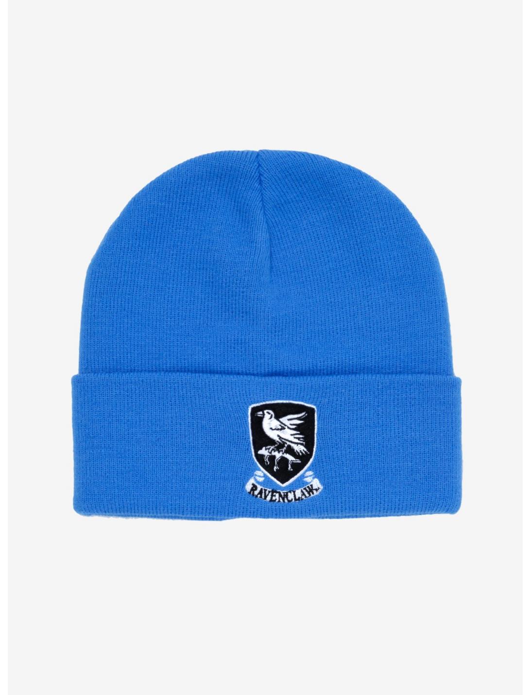 Harry Potter Ravenclaw Crest Cuff Beanie - BoxLunch Exclusive, , hi-res