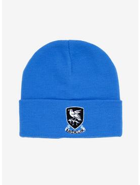 Harry Potter Ravenclaw Crest Cuff Beanie - BoxLunch Exclusive, , hi-res