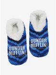 The Office Dunder Mifflin Logo Slipper Socks, , hi-res