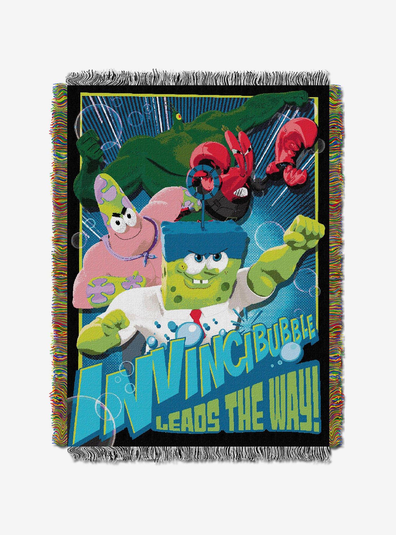 Spongebob Squarepants Invincibubble Tapestry Throw, , hi-res