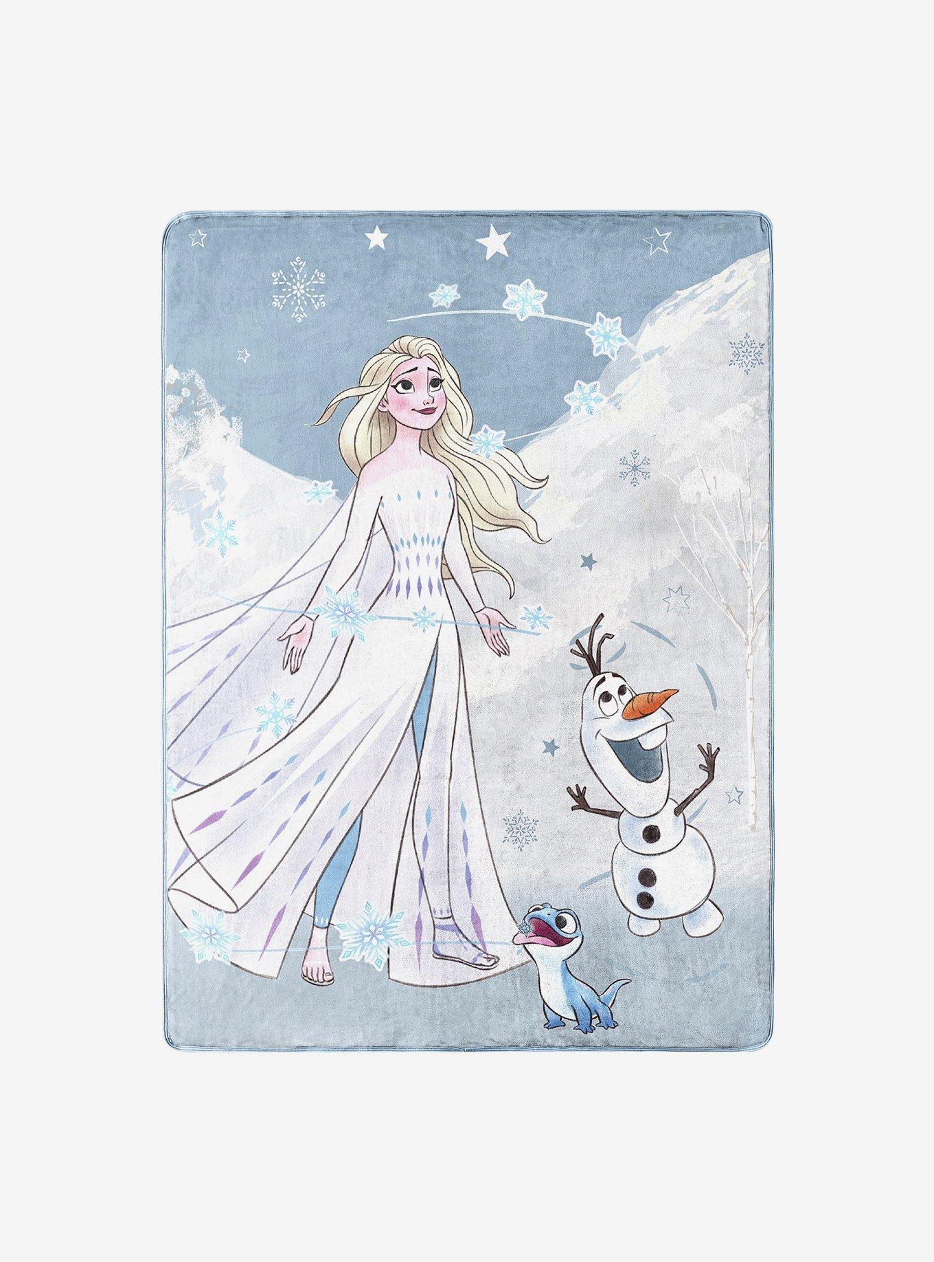 Disney Frozen 2 Snow Play Silk Touch Throw, , hi-res