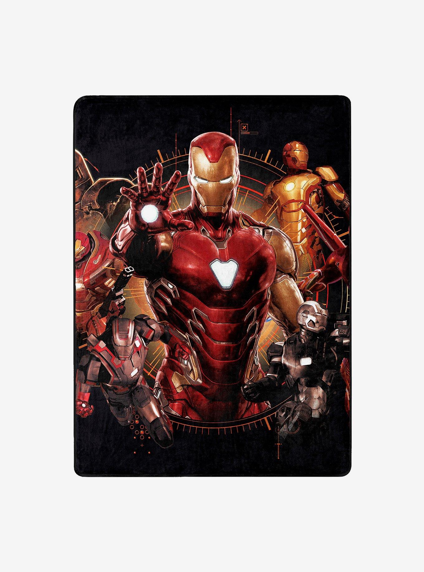 Marvel Avengers Iron Legacy Silk Touch Throw, , hi-res