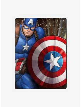 Marvel Avengers Our Captain Silk Touch Throw, , hi-res