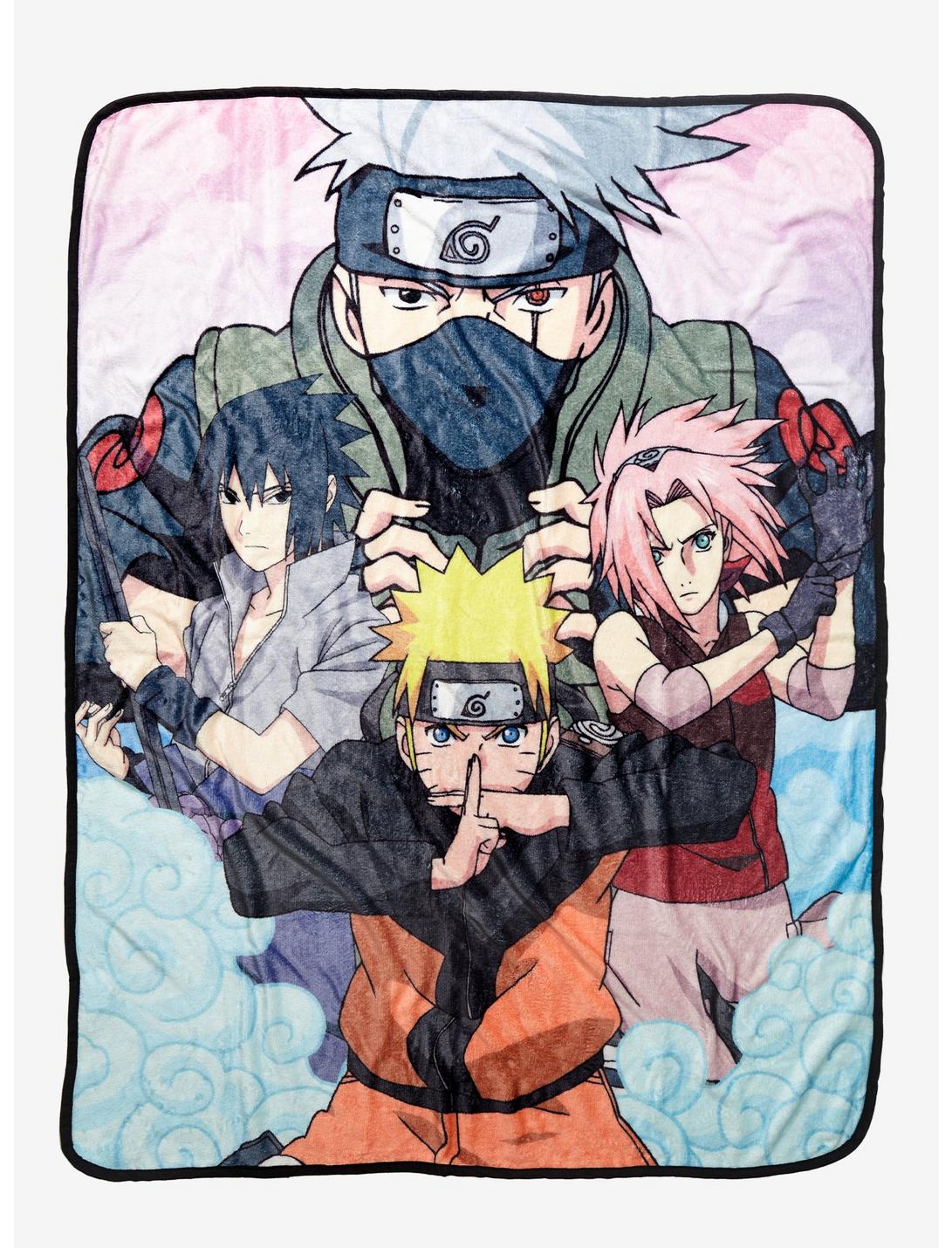 Naruto Shippuden Team 7 Ninjas Throw with Tin Case, , hi-res