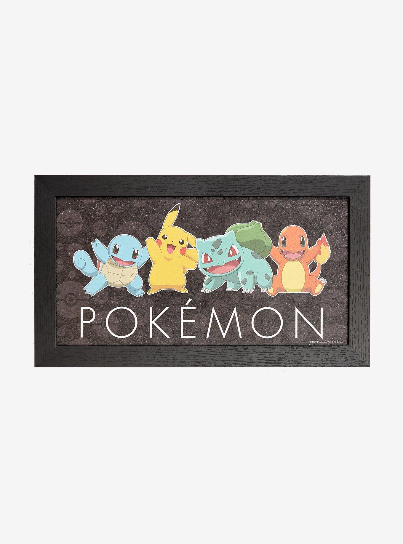 Pok&eacute;mon Gen 1 Starter Pok&eacute;mon Wall Decor, , hi-res