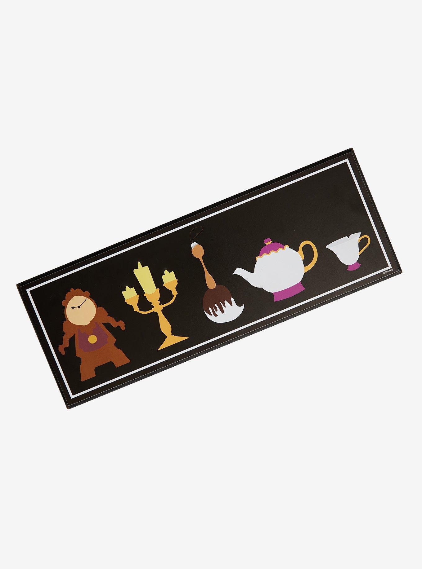 Disney Beauty and the Beast Minimalist Character Portraits Sign, , hi-res