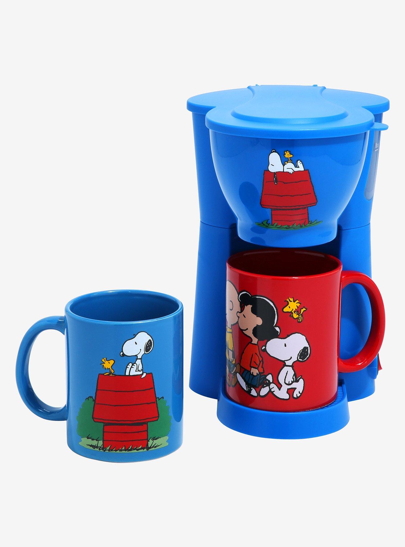 Peanuts Snoopy & Friends Coffee Maker with Mug Set BoxLunch