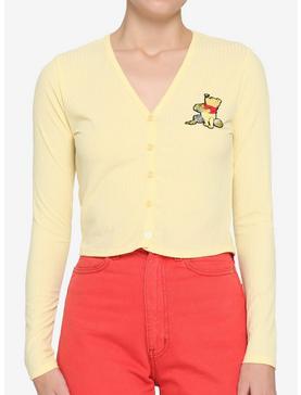 Disney Winnie The Pooh Honey Pots Girls Crop Cardigan, , hi-res