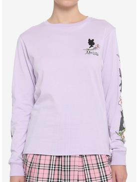 Studio Ghibli Kiki's Delivery Service Lavender Floral Girls Long-Sleeve T-Shirt, MULTI, hi-res