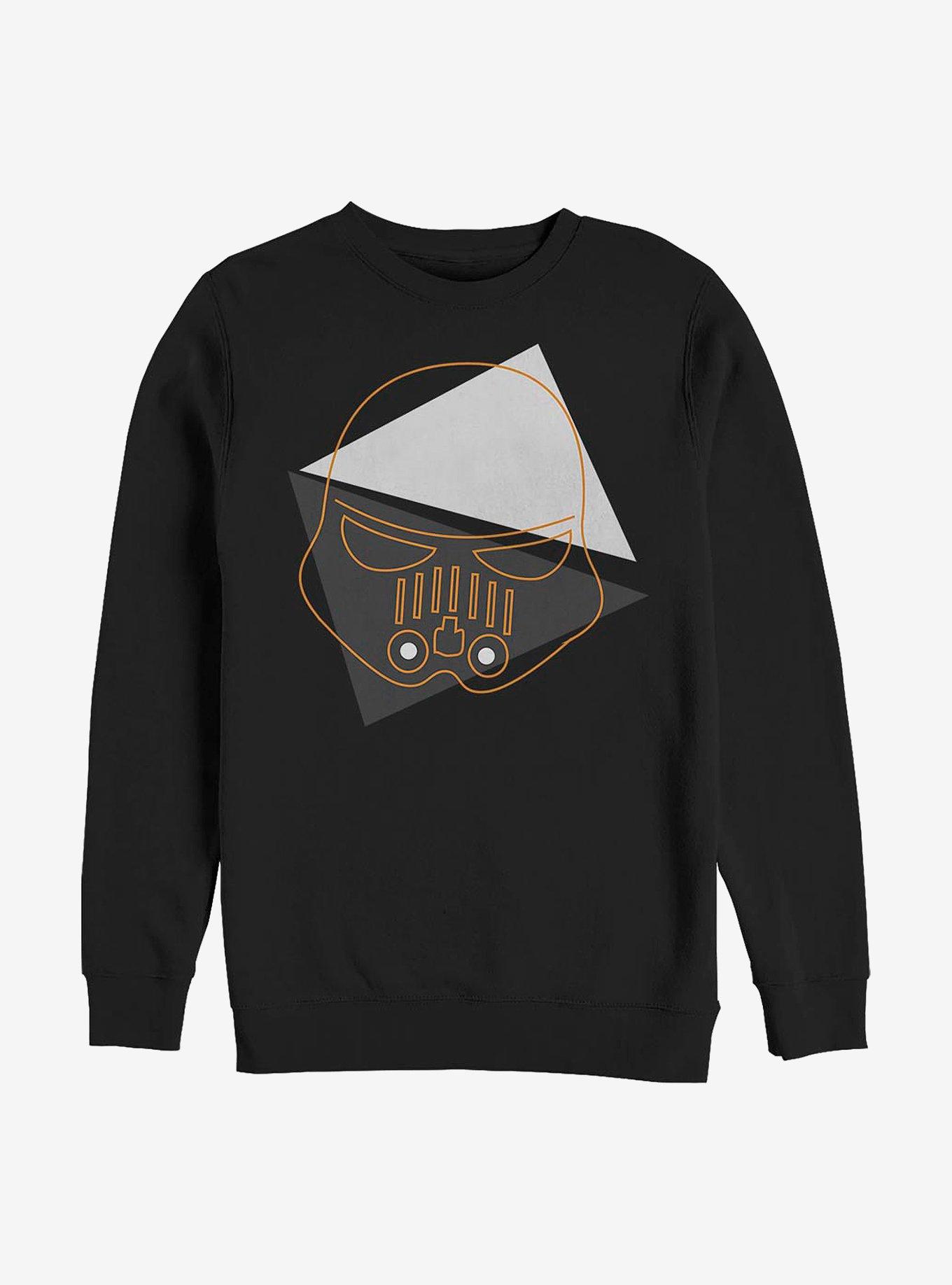 Star Wars Geometric Trooper Lines Crew Sweatshirt, , hi-res