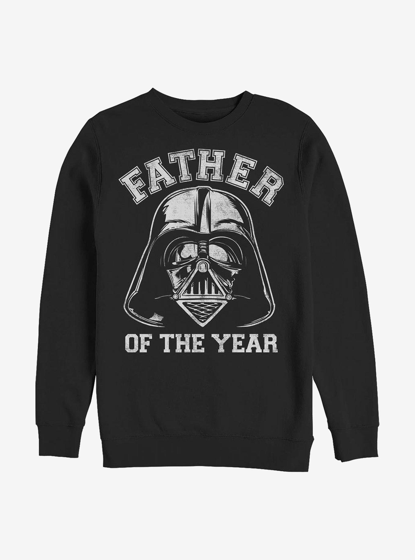 Star Wars Vader Man Of The Year Crew Sweatshirt, BLACK, hi-res