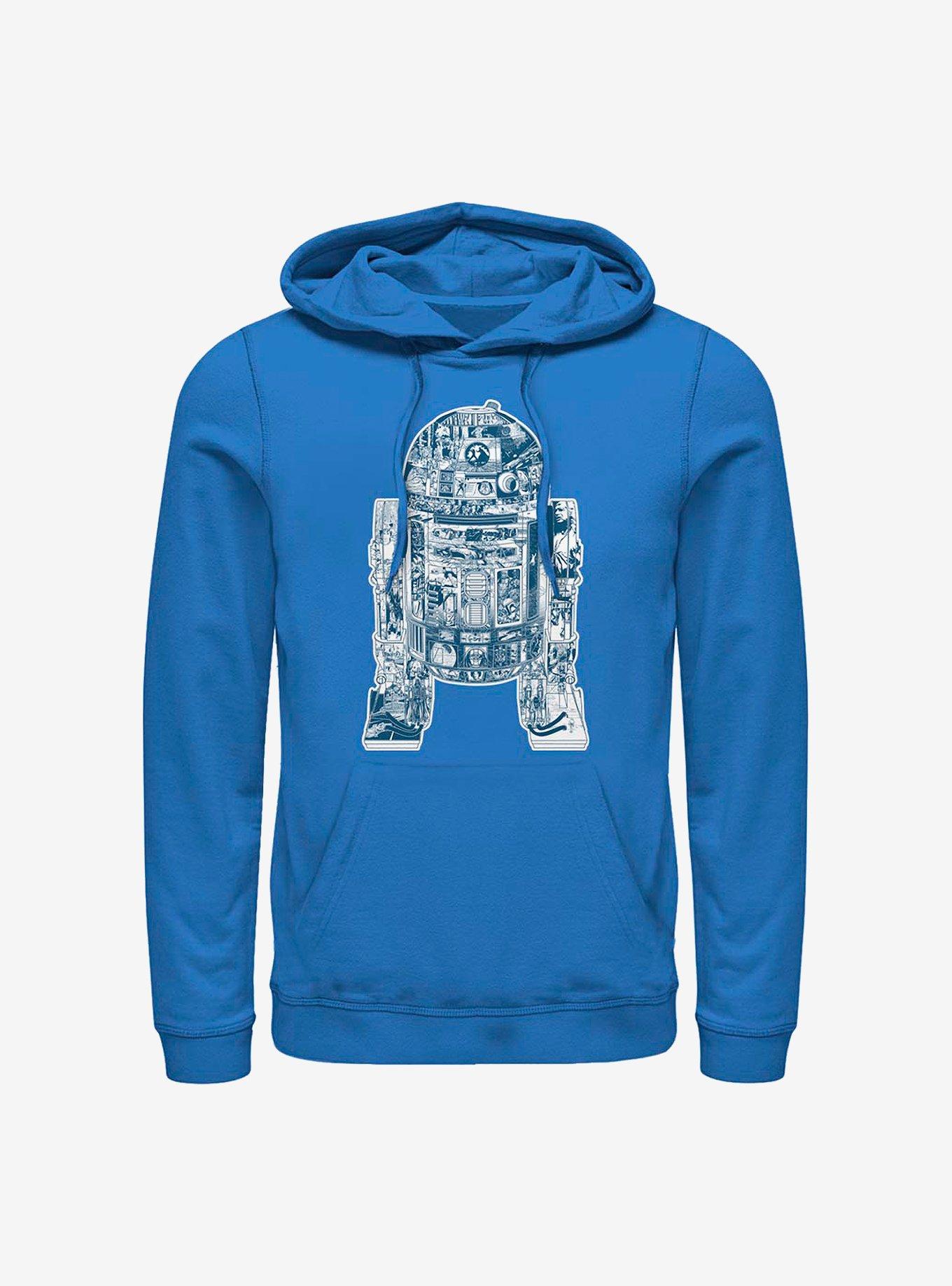 Star Wars Epic R2-D2 Symbol Fill Hoodie, , hi-res