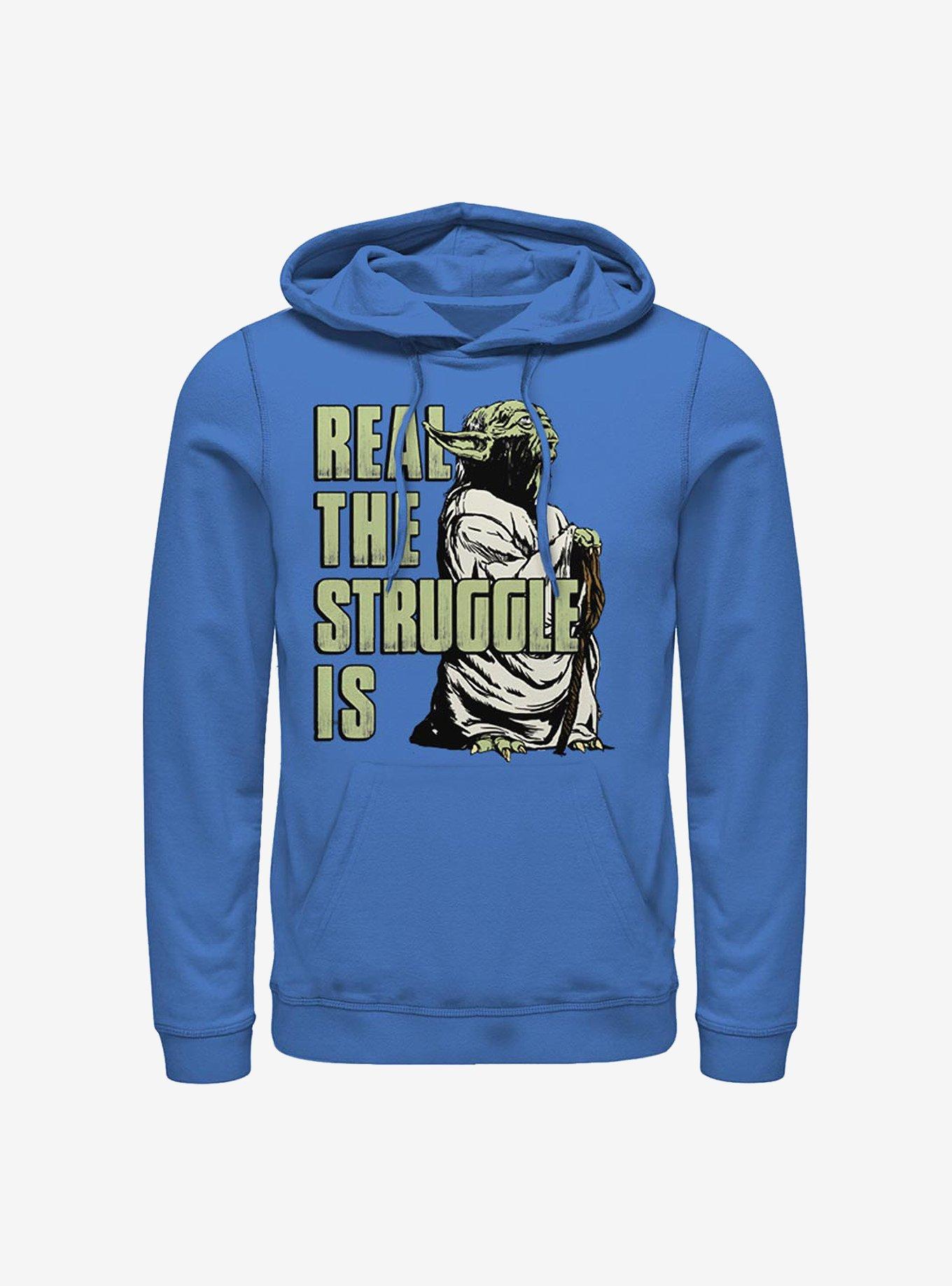 Star Wars Real The Struggle Is Hoodie, , hi-res