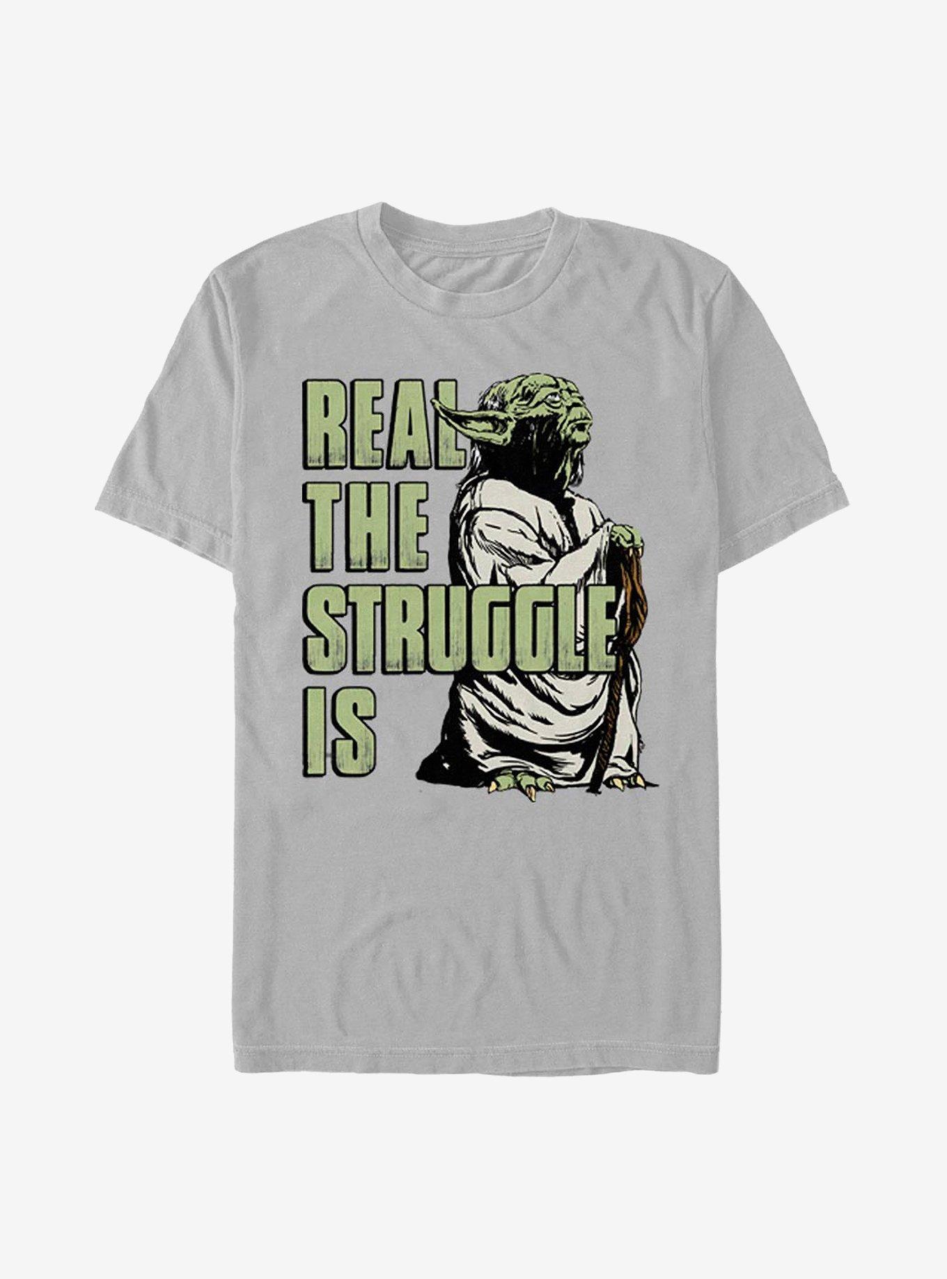 Star Wars Real The Struggle Is T-Shirt