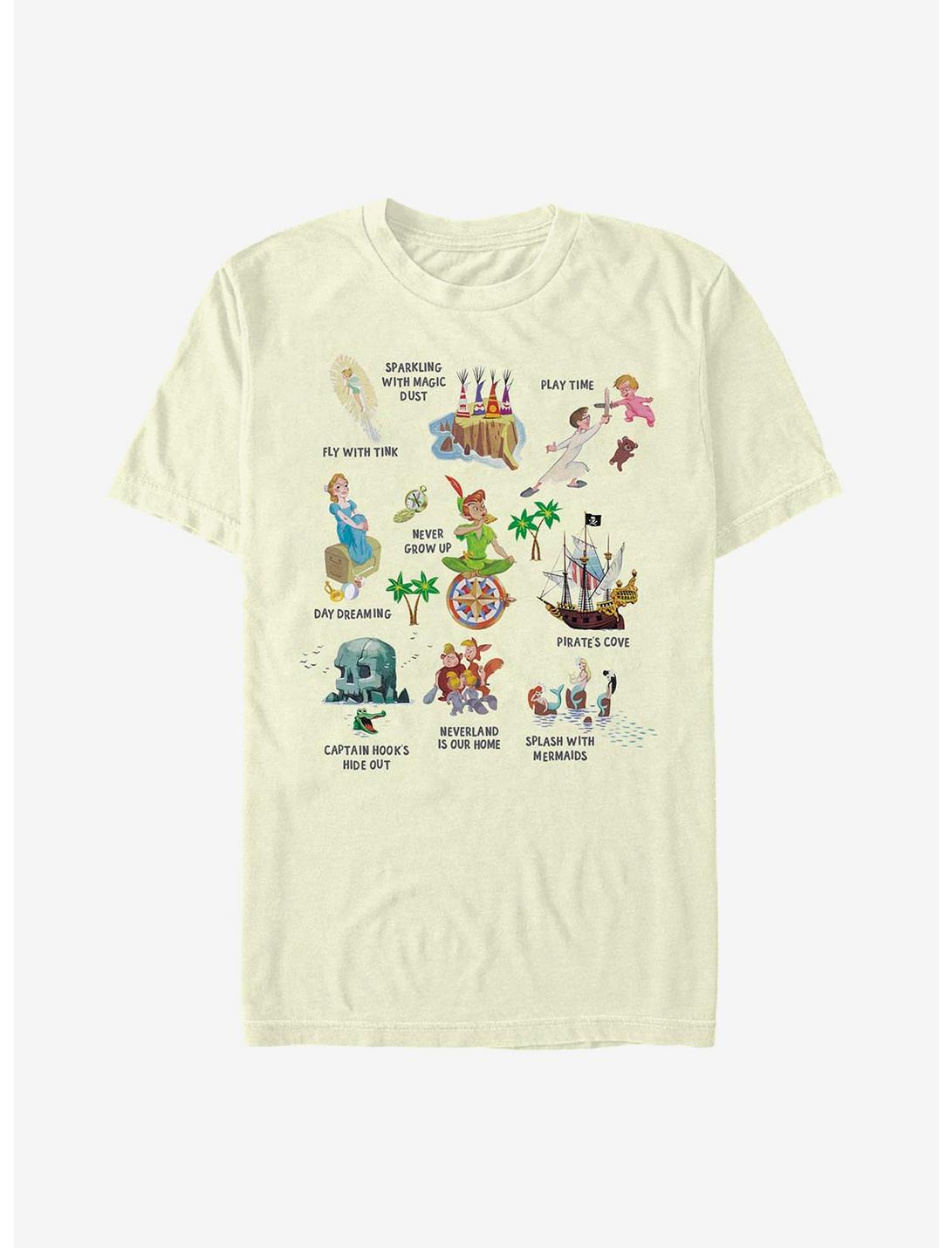 Disney Peter Pan Story Telling T-Shirt, NATURAL, hi-res