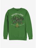 Disney Peter Pan Camp Never Land Crew Sweatshirt, KELLY, hi-res