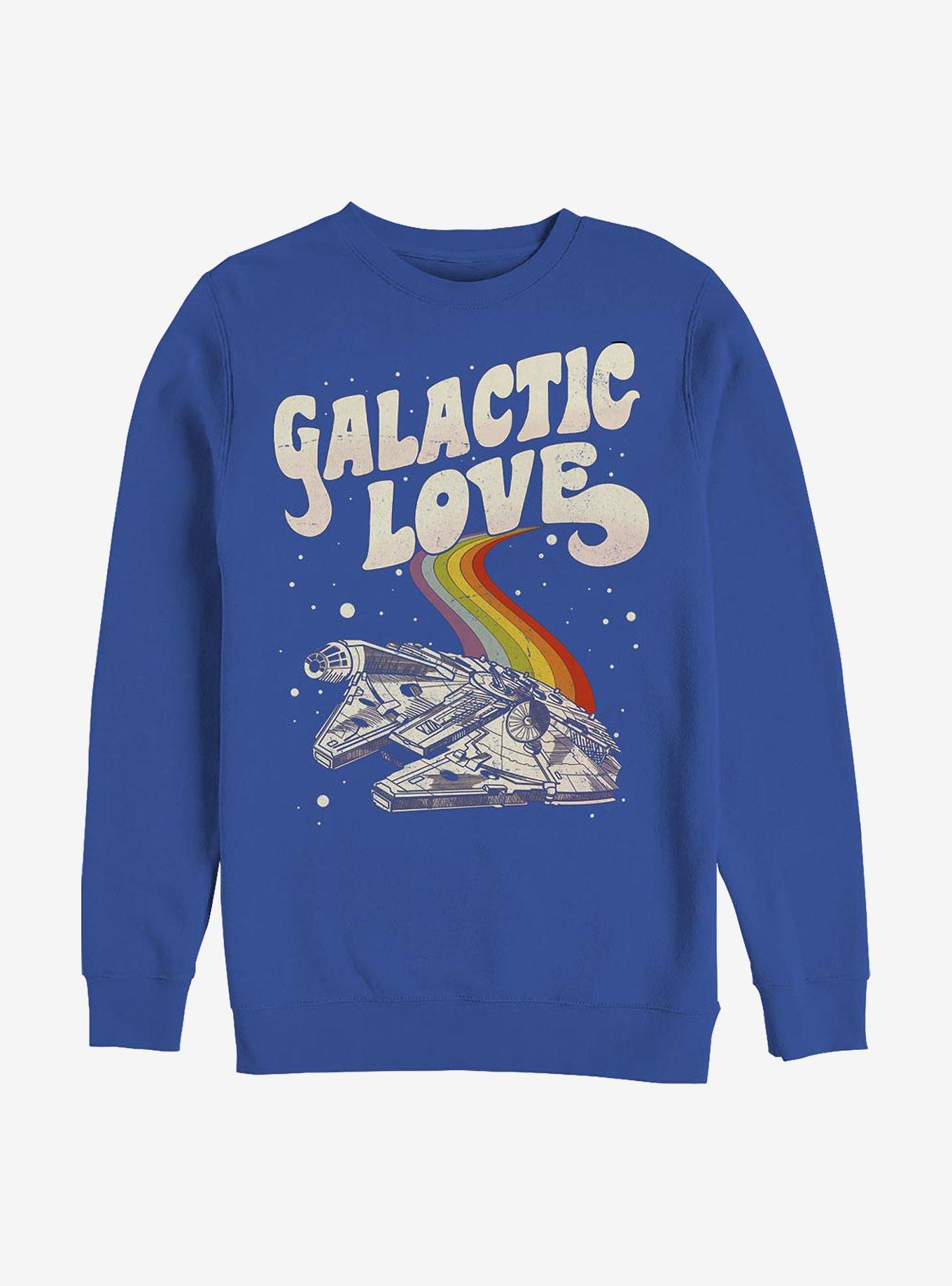 Star Wars Galactic Love Falcon Crew Sweatshirt, , hi-res