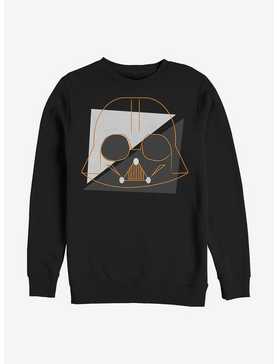 Star Wars Geometric Vader Lines Crew Sweatshirt, , hi-res