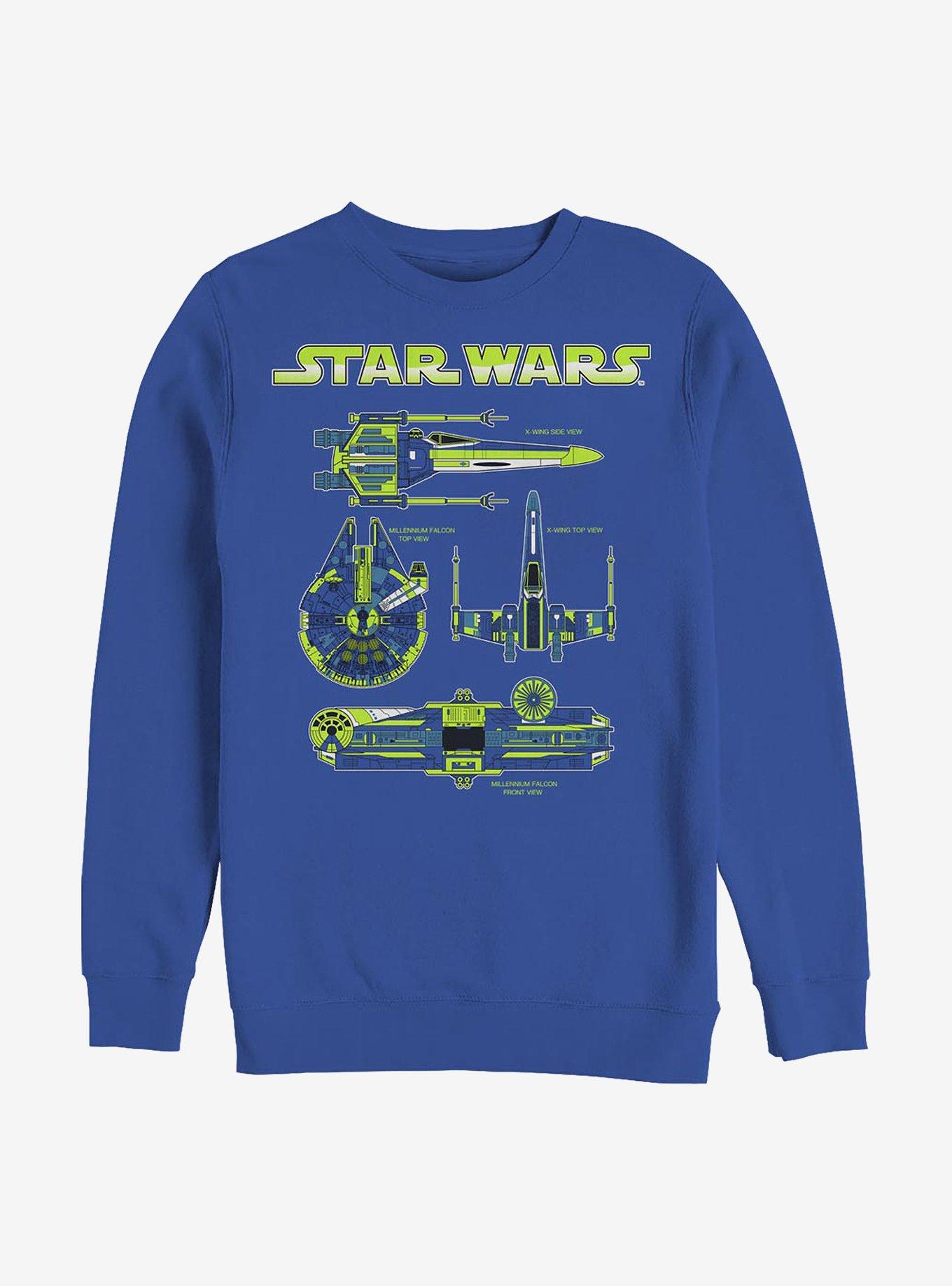 Star Wars Ship Spec Crew Sweatshirt, , hi-res