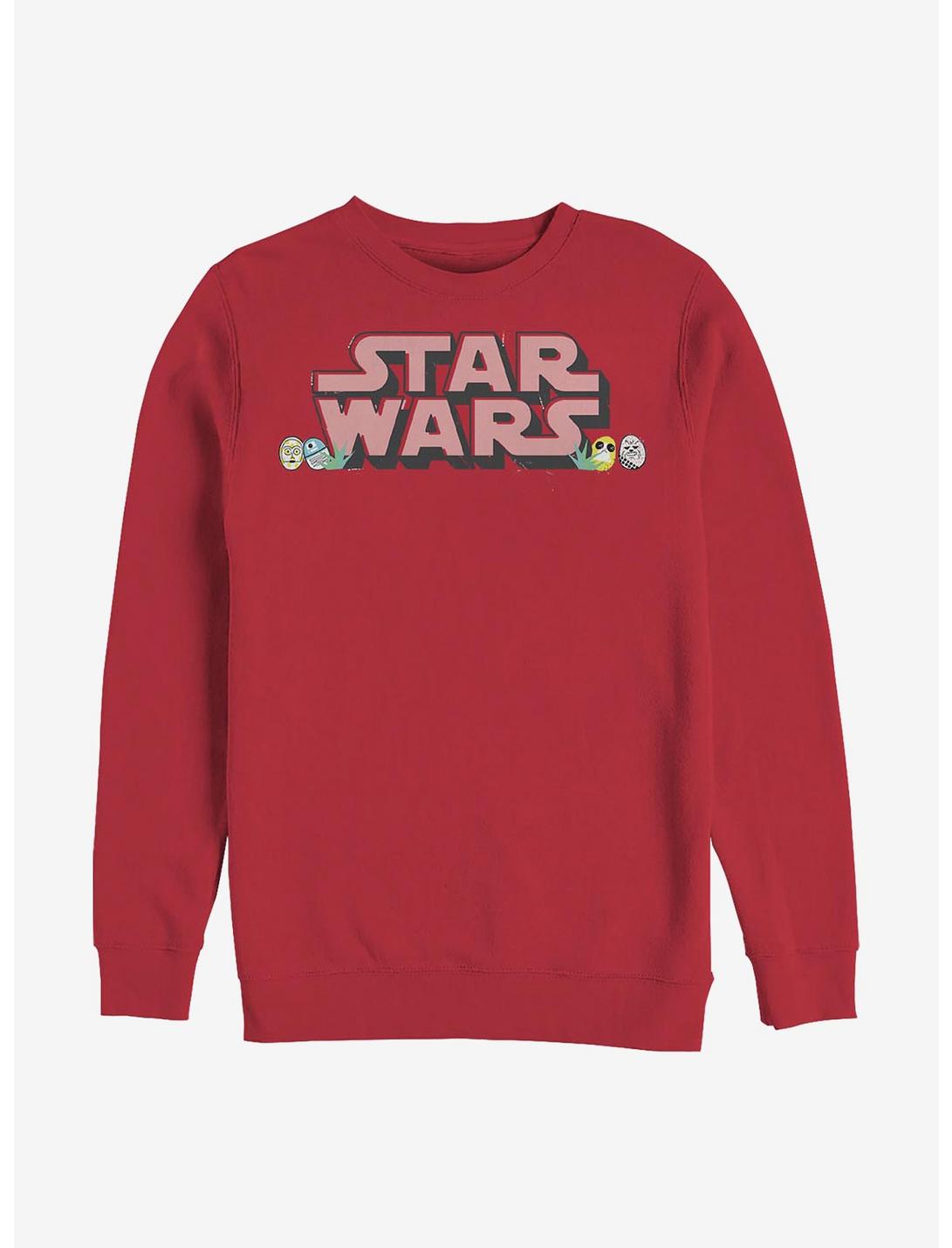 Star Wars Star Eggs Sweatshirt, RED, hi-res