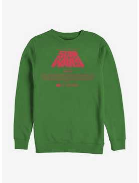 Star Wars Title Card Crew Sweatshirt, , hi-res