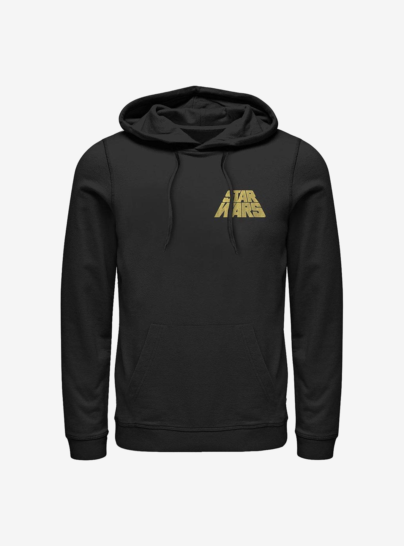 Star Wars Badge Slant Logo Hoodie, BLACK, hi-res