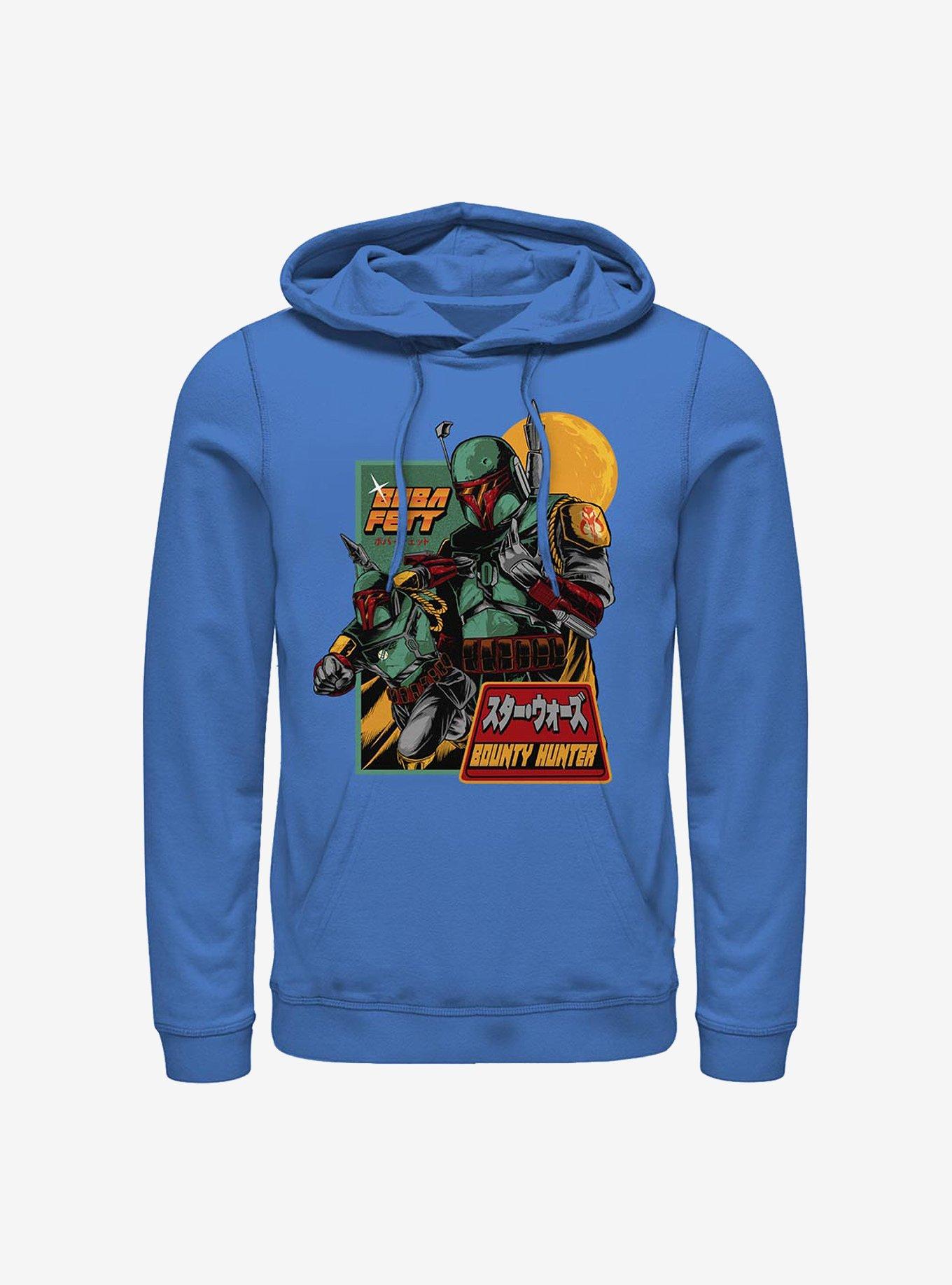 Star Wars Boba Fett Mandalorian Soldier Hoodie, ROYAL, hi-res