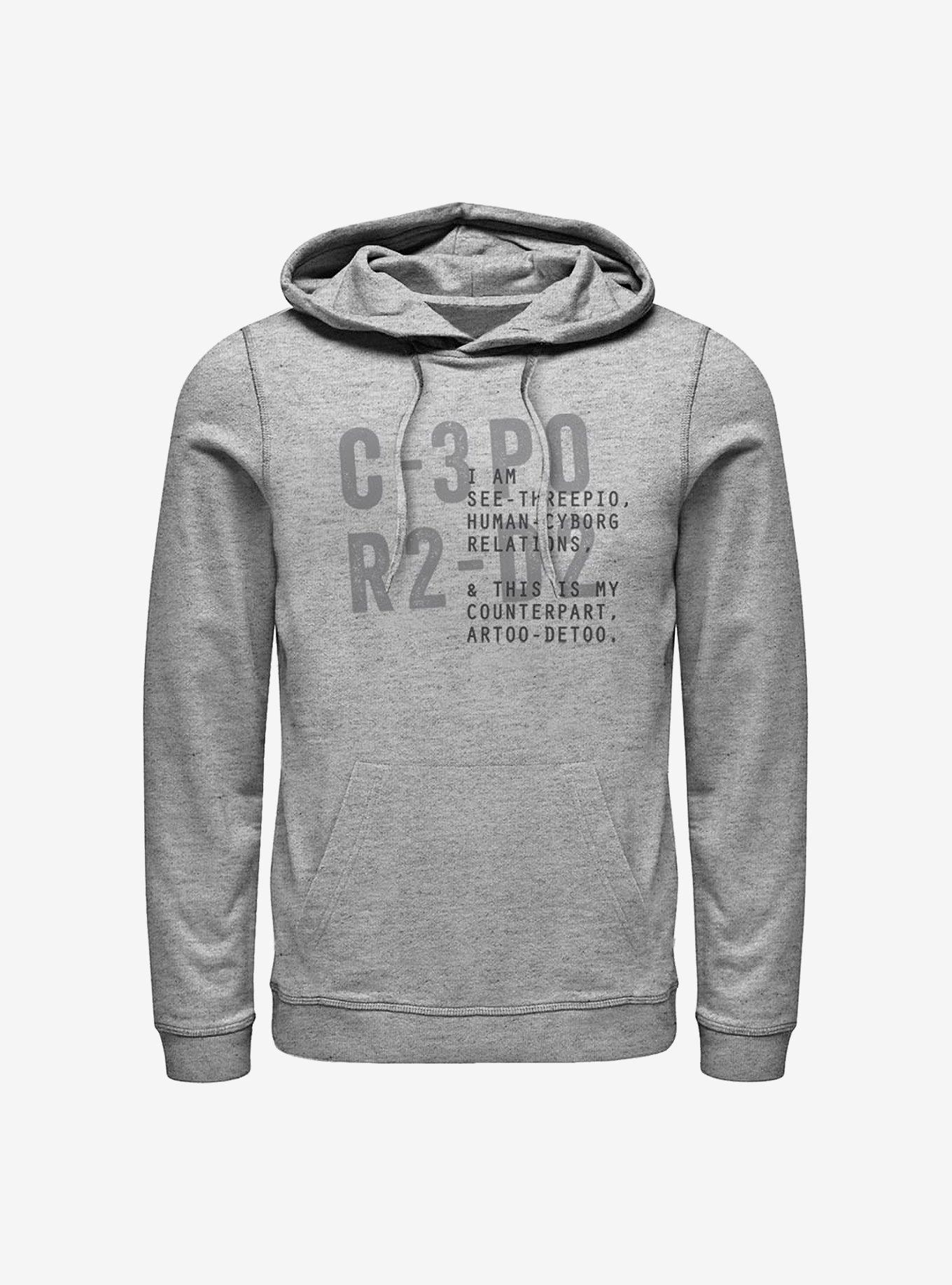 Star Wars C-3PO And R2-D2 Hoodie, , hi-res