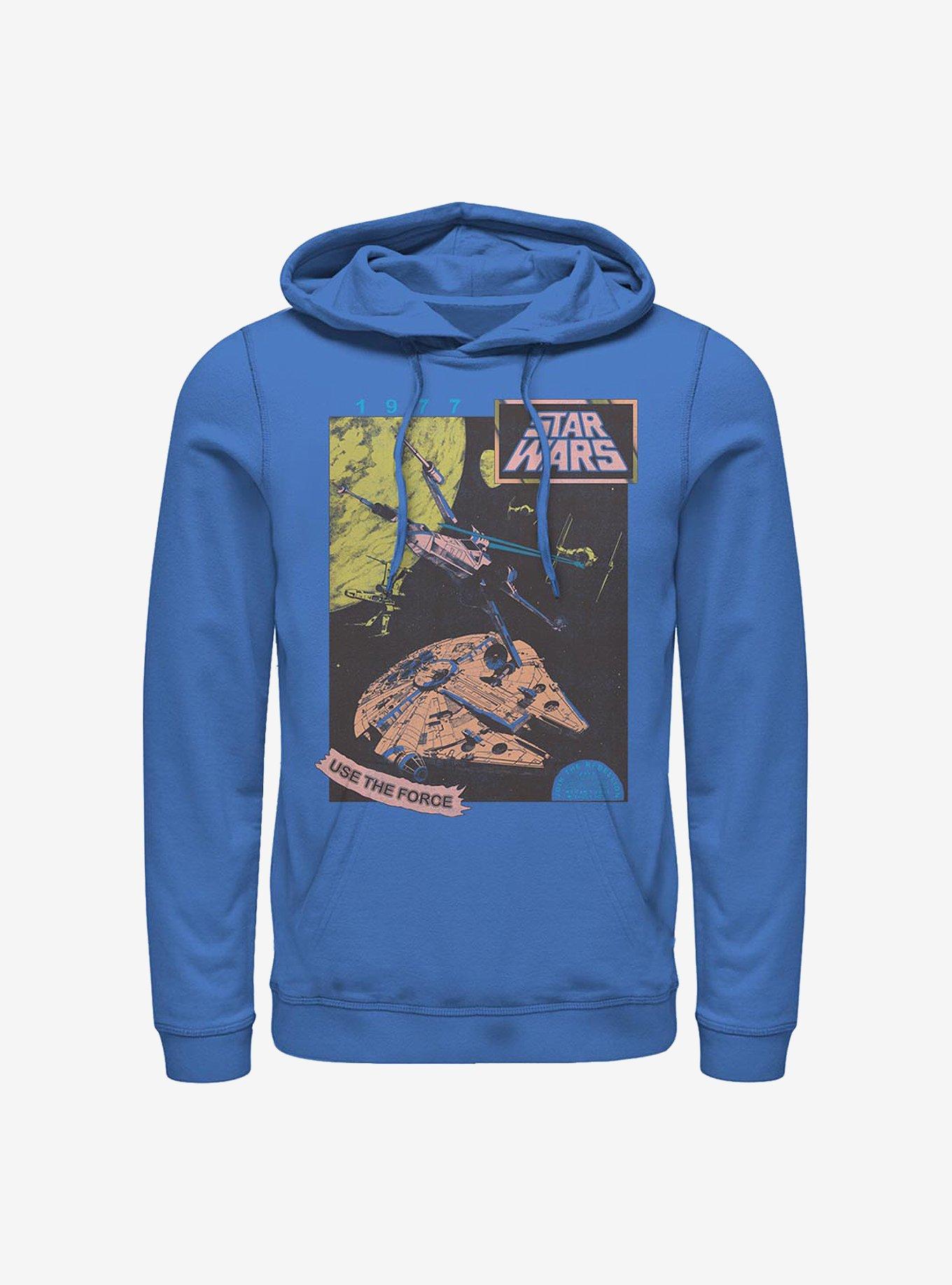 Star Wars Epic Battle Scenes Hoodie, ROYAL, hi-res