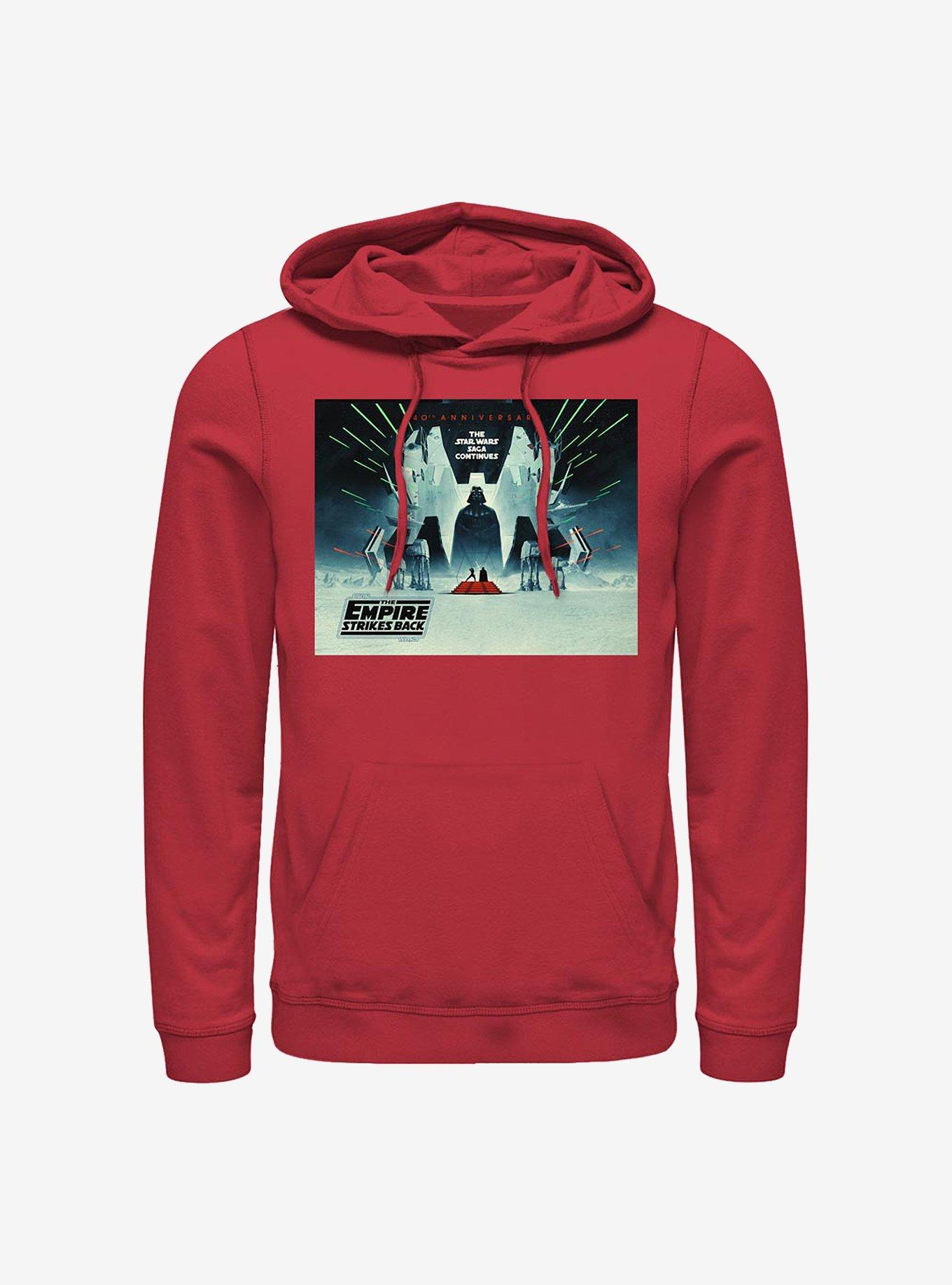 Star Wars Episode V The Empire Strikes Back 40th Anniversary Poster Hoodie
