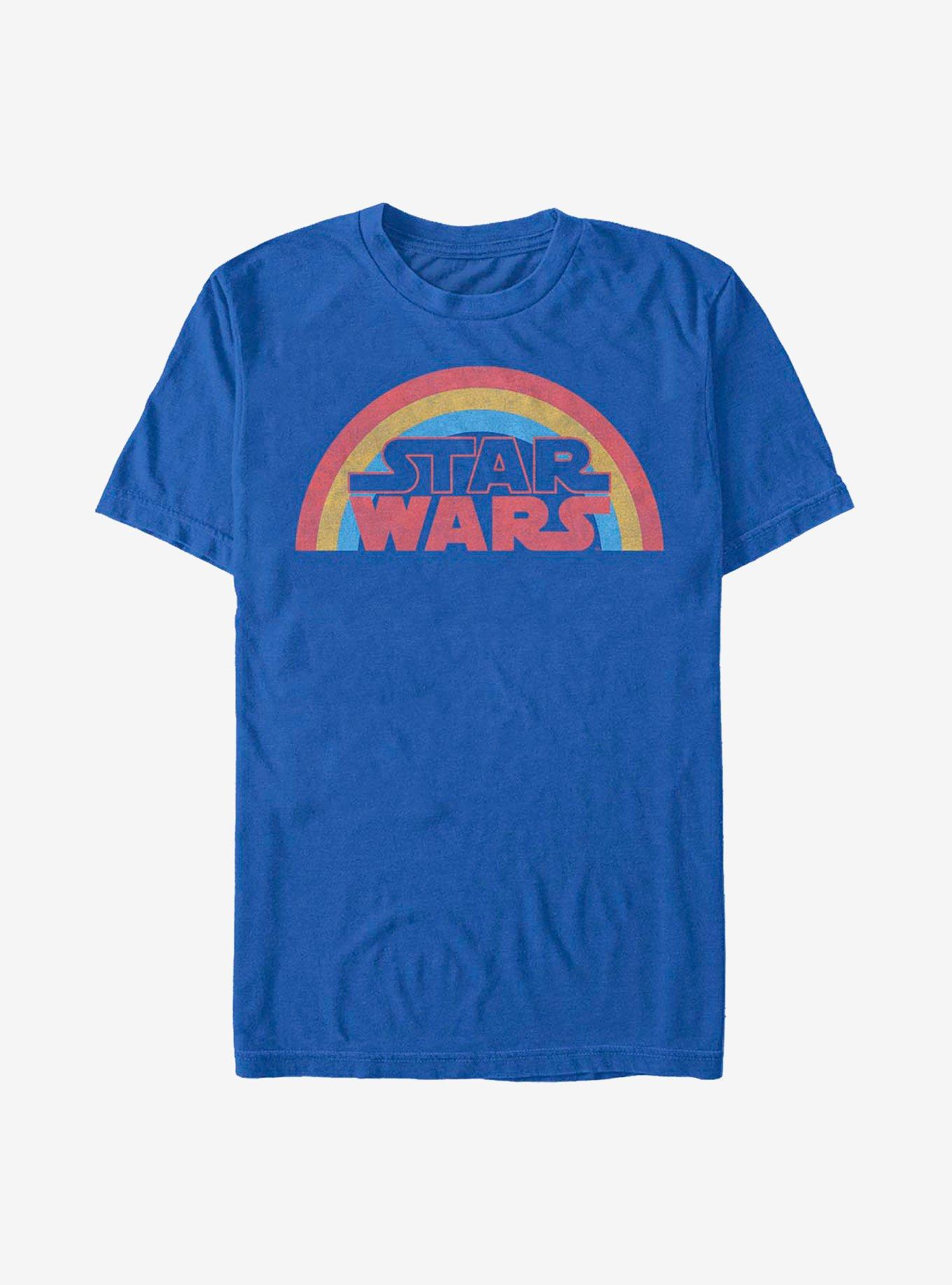 Star Wars Rainbow Star Wars T-Shirt, ROYAL, hi-res