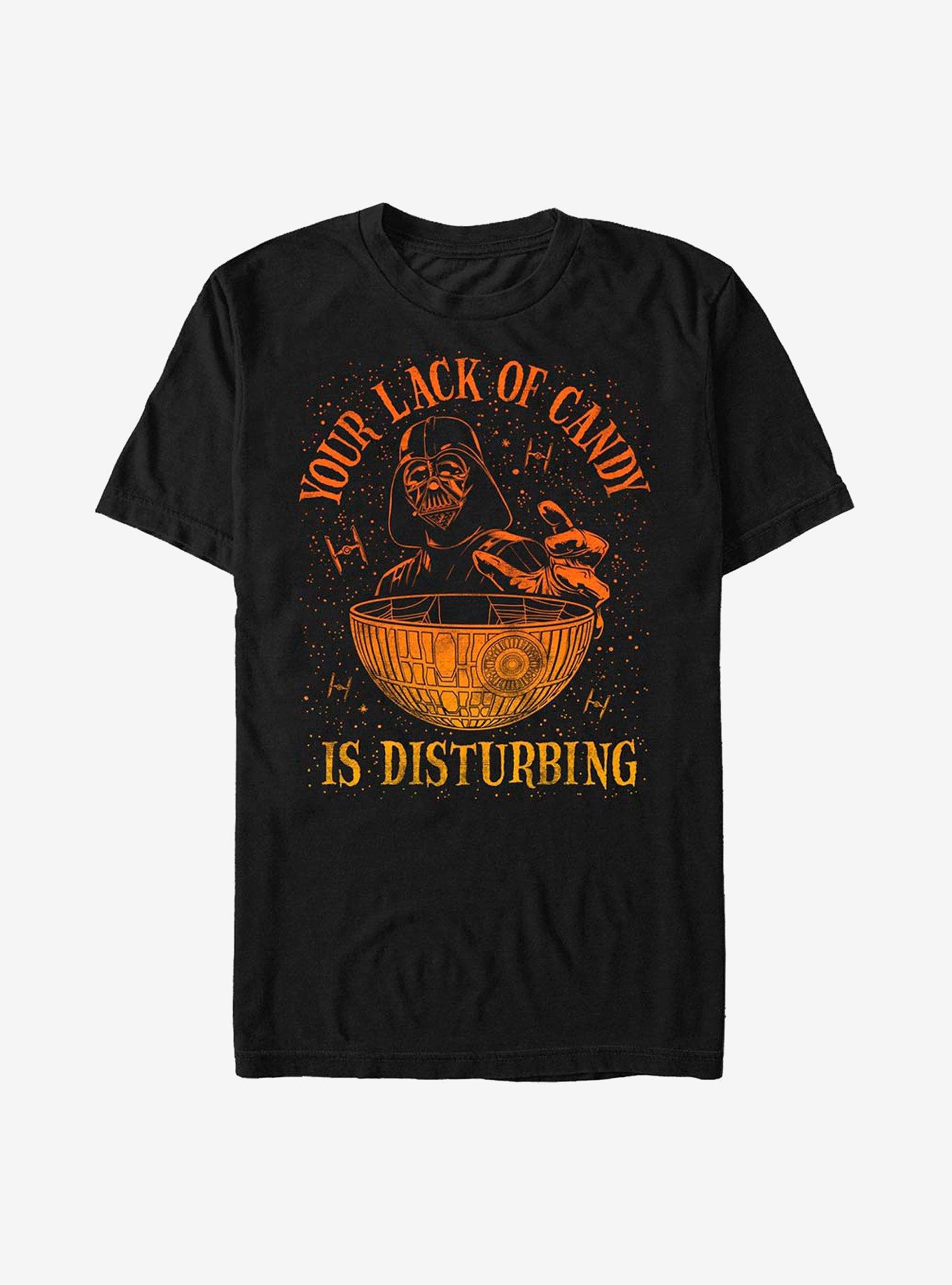 Star Wars Vader Lack Of Candy T-Shirt, BLACK, hi-res