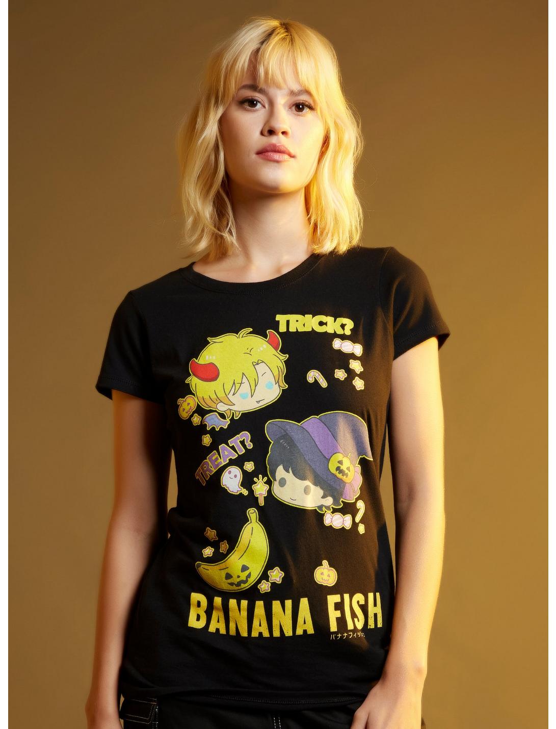 Banana Fish Chibi Ash & Eiji Halloween Girls T-Shirt, MULTI, hi-res