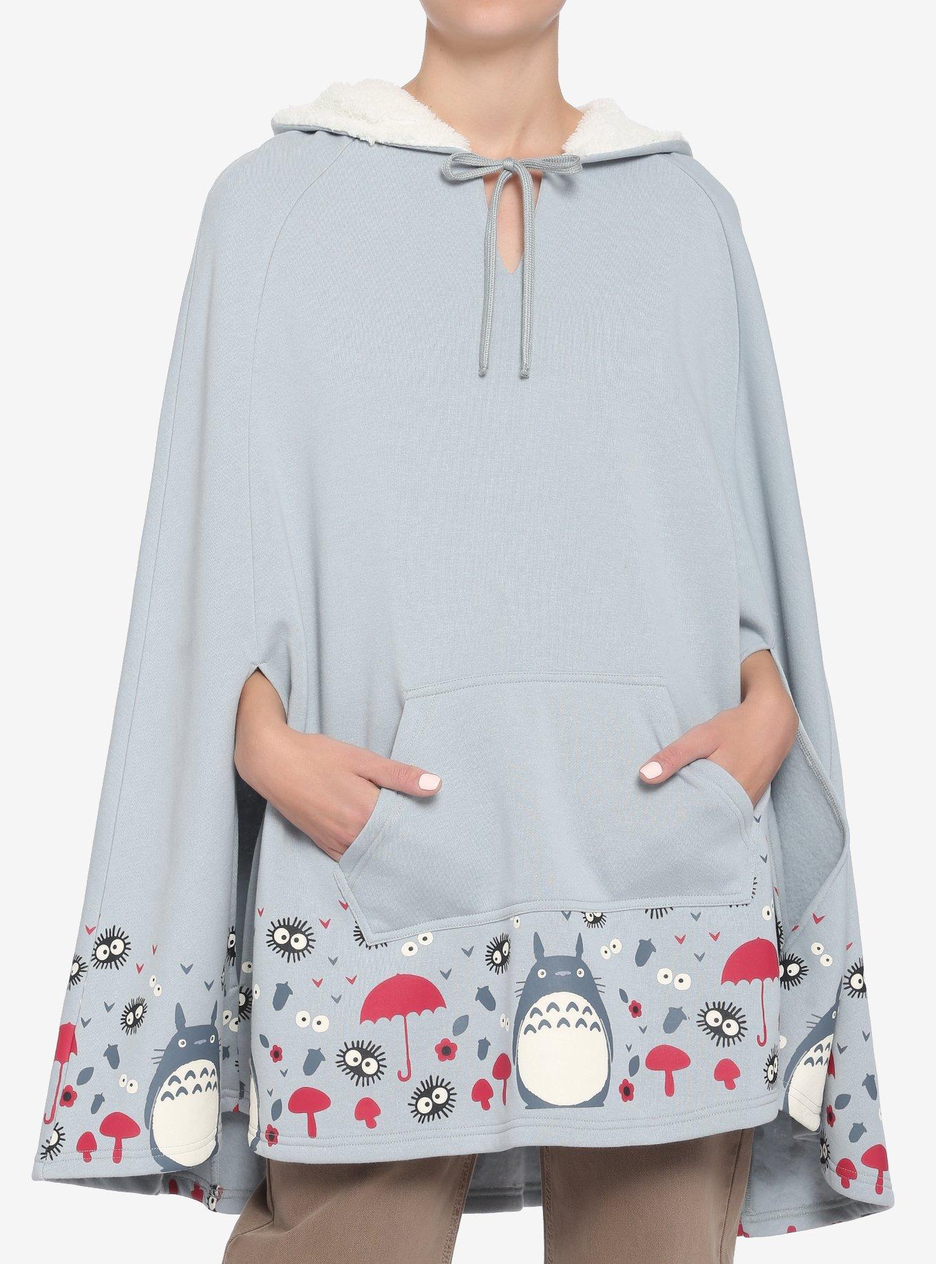 Her Universe Studio Ghibli My Neighbor Totoro Girls Sherpa Poncho, MULTI, hi-res