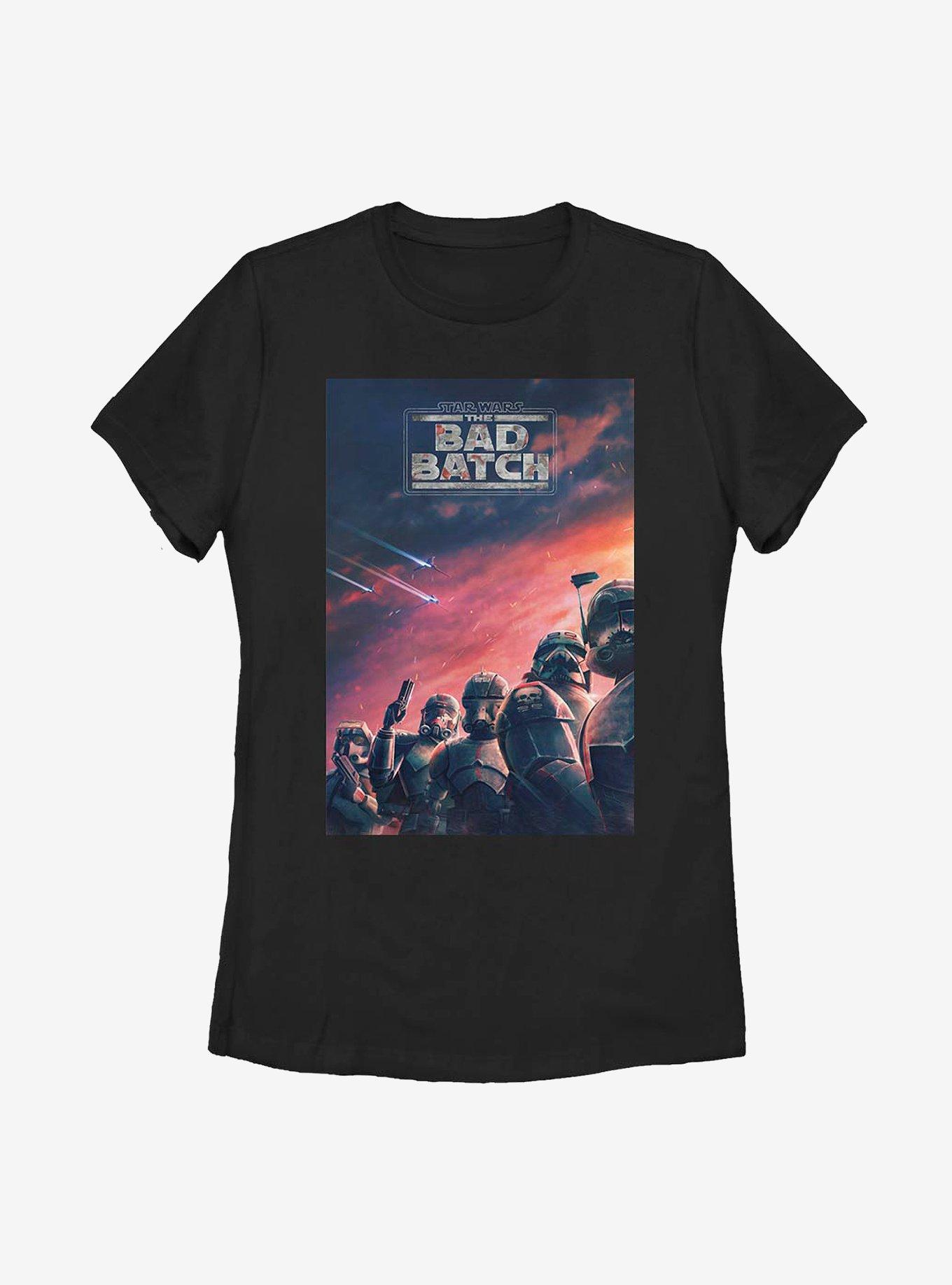 Star Wars: The Bad Batch Poster Womens T-Shirt, , hi-res