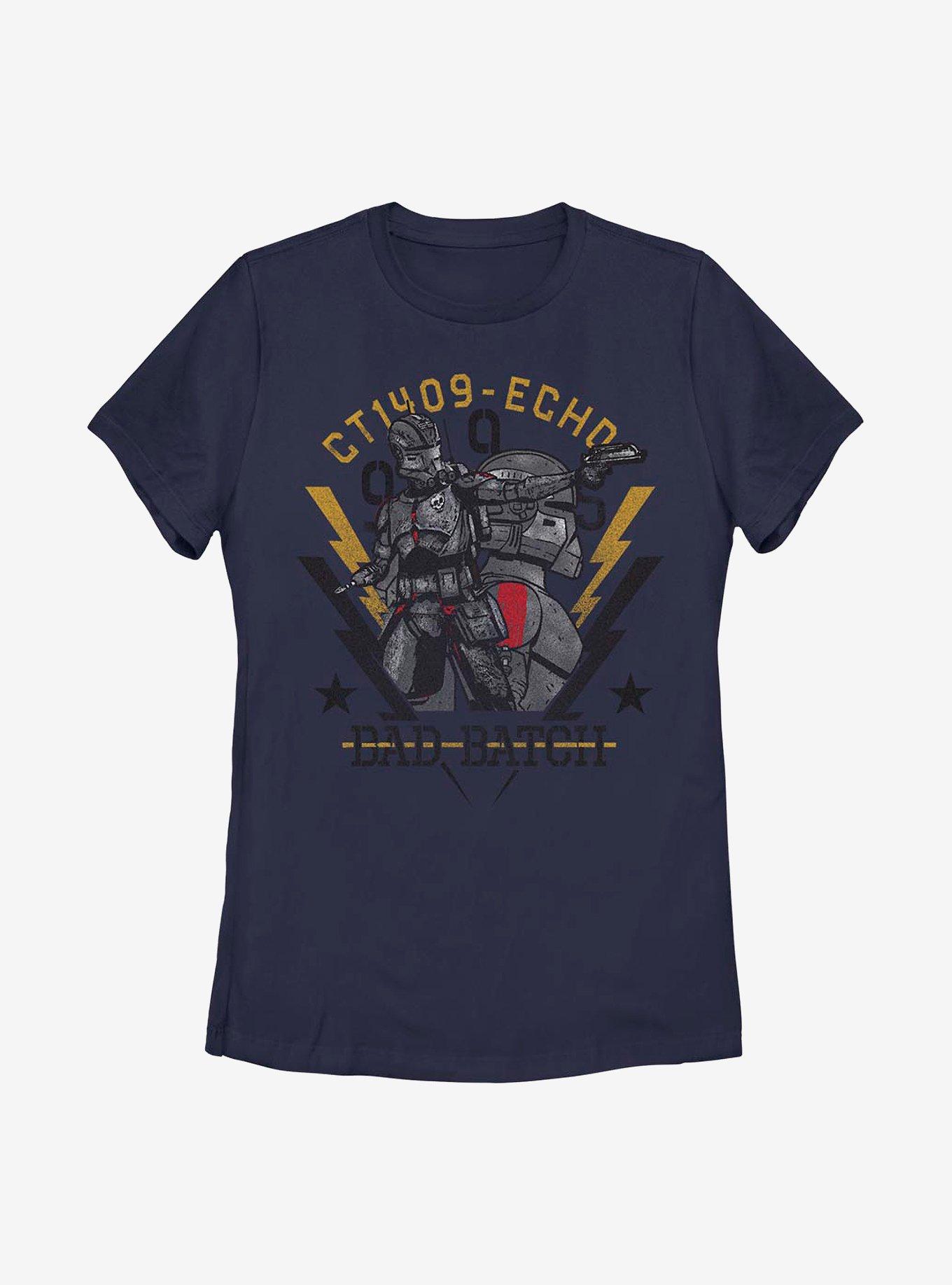 Star Wars: The Bad Batch Echo Army Crate Womens T-Shirt, , hi-res