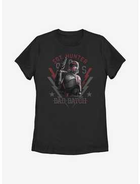 Star Wars: The Bad Batch Hunter Army Crate Womens T-Shirt, , hi-res