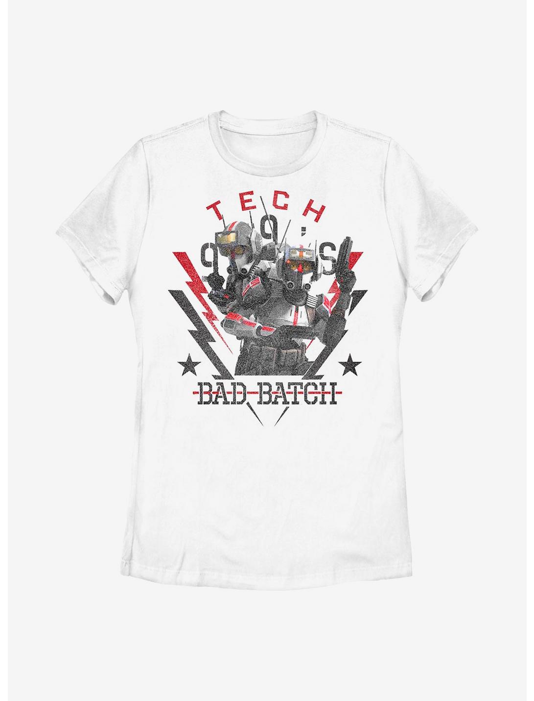 Star Wars: The Bad Batch Tech Crate Womens T-Shirt, WHITE, hi-res
