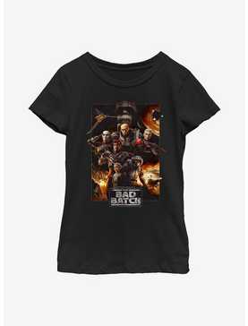 Star Wars: The Bad Batch Bad Poster Youth Girls T-Shirt, , hi-res